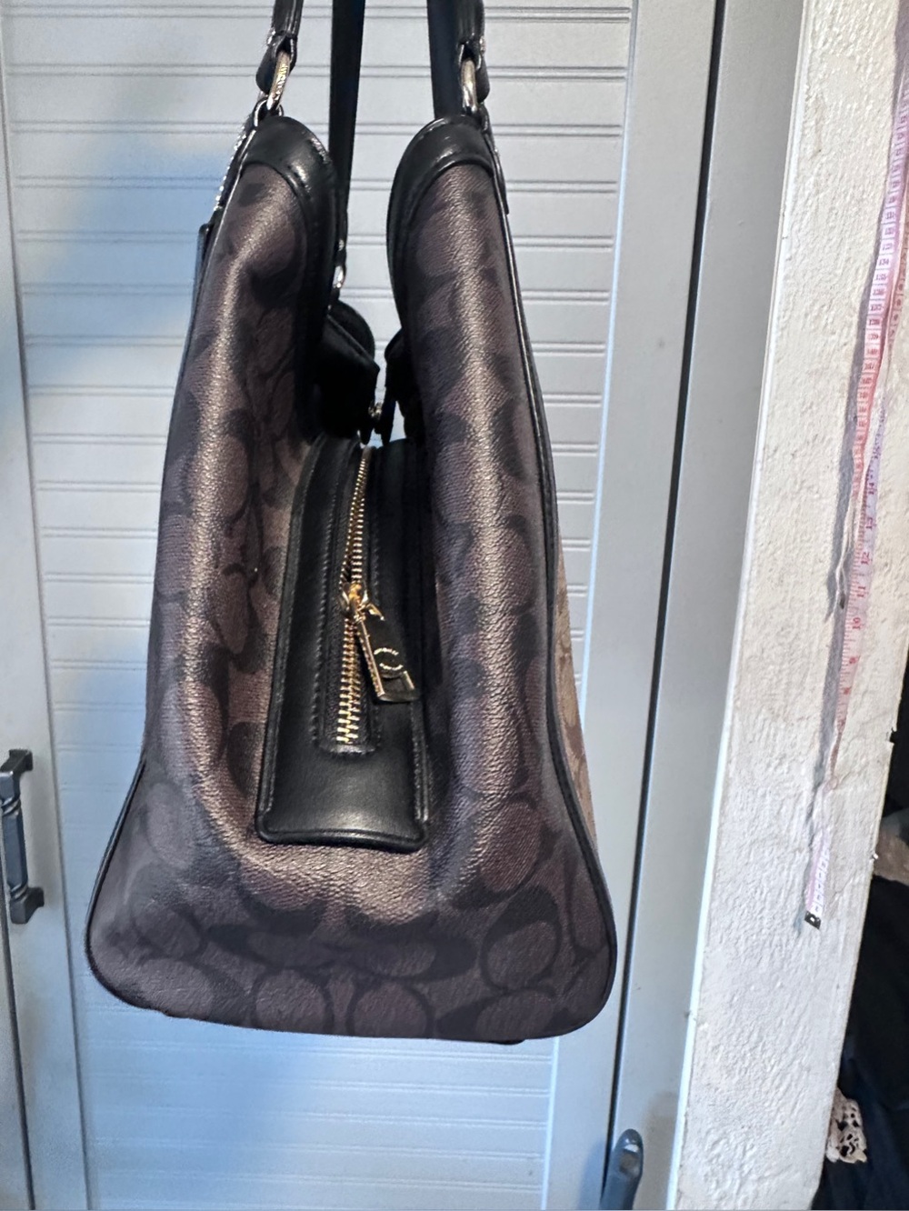Coach Kristy Shoulder Bag In Blocked Signature Canvas NWOT MSRP: $498.00 - Picture 16 of 16